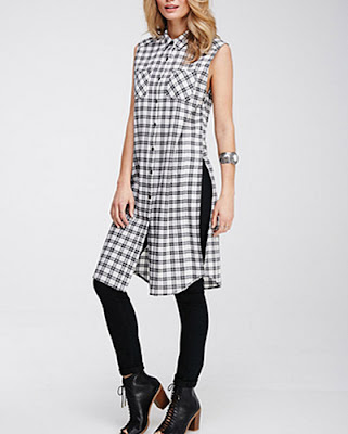 Monochromatic Tunic Dress