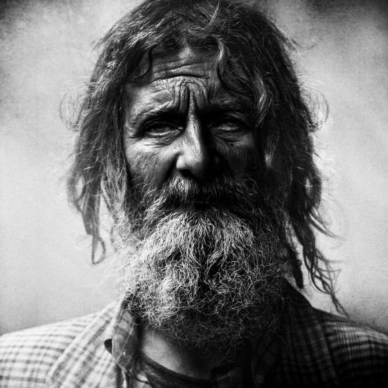 Lee Jeffries fotografias de mendigos