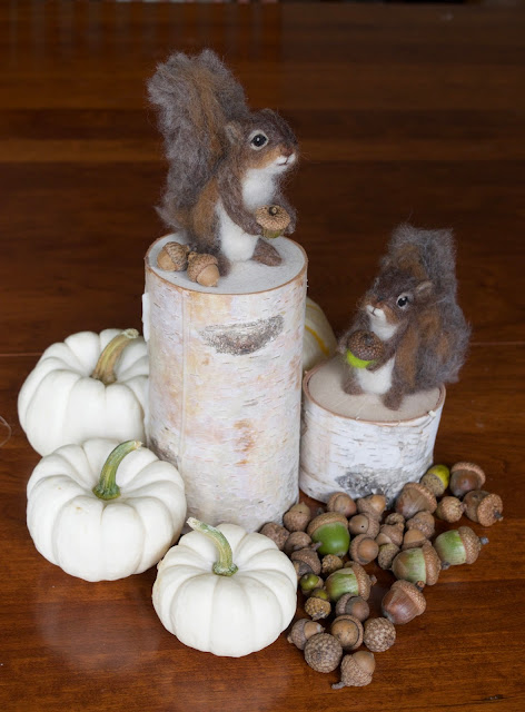 White Pumpkins fall table