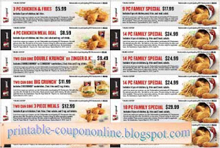 Free Printable Kfc Coupons