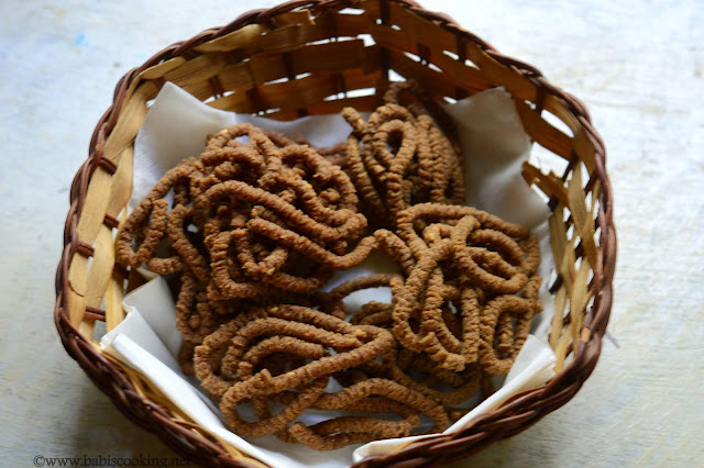 Ragi Murukku | Finger Millet chakli