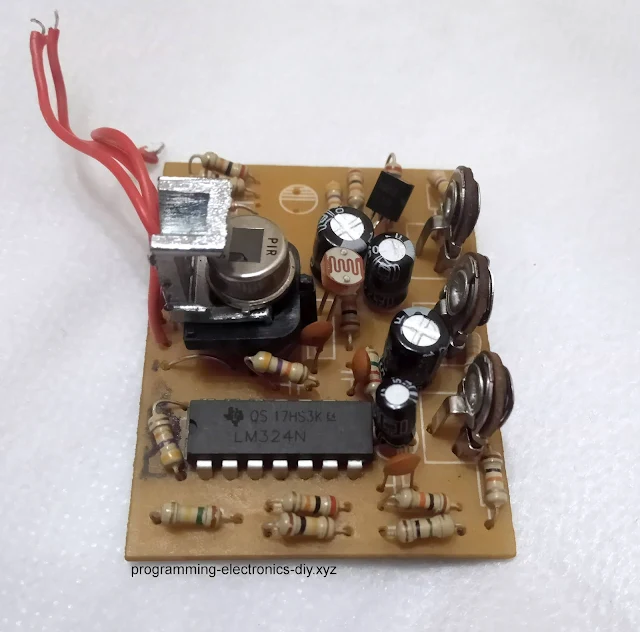 Outdoor PIR sensor board repair