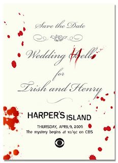 Harper's Island Wedding Invite