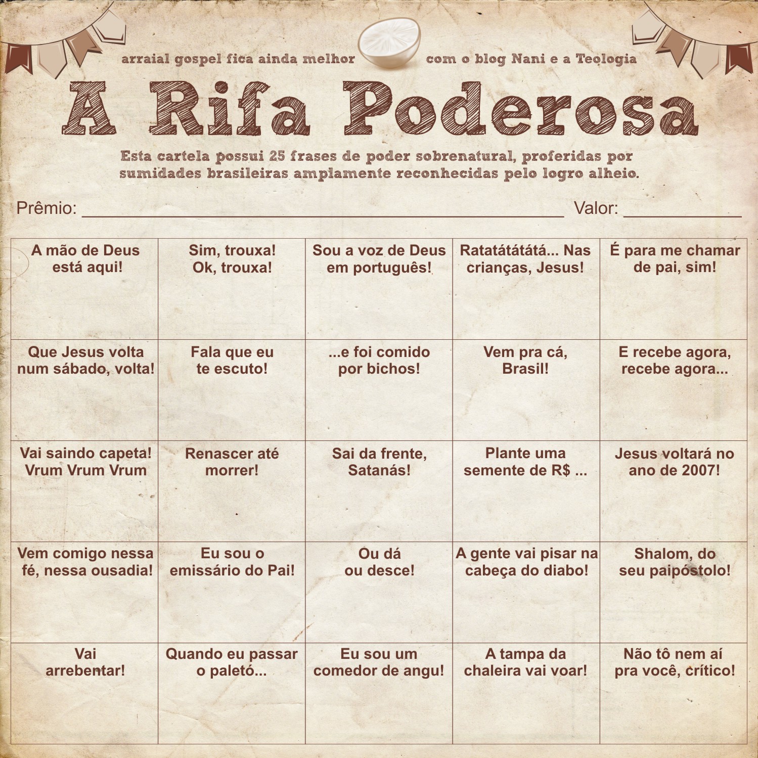 rifa poderosa