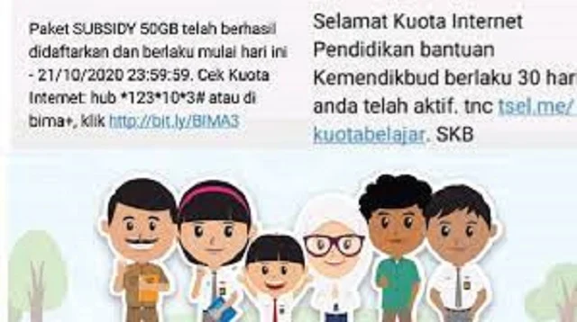 Cara Mendapatkan Kuota Gratis dari Kemendikbud