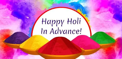 happy holi in advance 2019 image