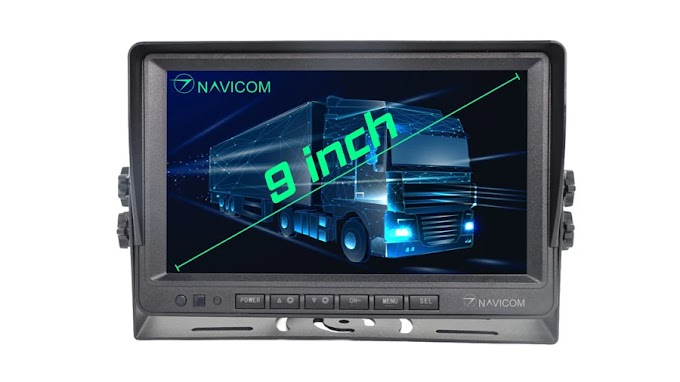 Camera hành trình xe tải 4 kênh màn hình 9 inch Navicom GT9