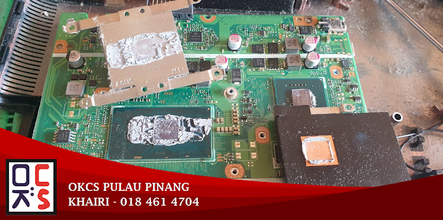 SOLVED: KEDAI REPAIR LAPTOP JURU | ASUS X541U OVERHEATING