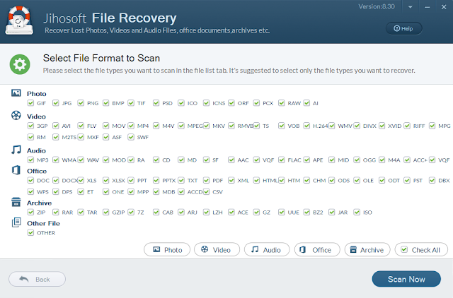 Khoi phuc du lieu Jihosoft File Recovery crack