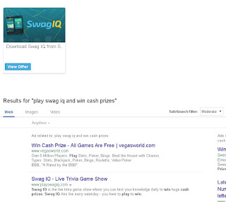 play swag iq and win cash prizes