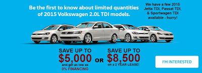 New 2015 VW 2.0L TDI For Sale at Emich Volkswagen Denver