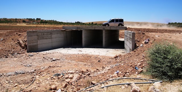 Överler Mahallesindeki köprü yapıldı