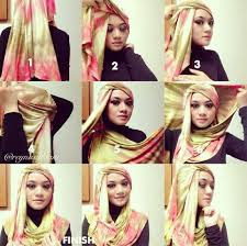 Tutorial hijab pashmina sembur masakini