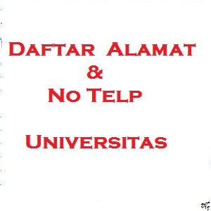 alamat dan no telp universitas di jakarta