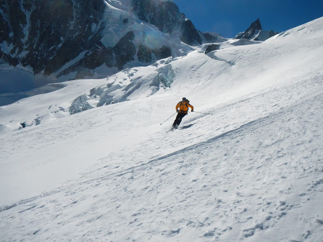 Ski de randonnée Brèche Puiseux Manu RUIZ