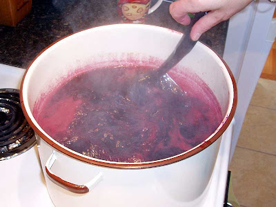 We boiled it again until it reached the jelly stage.