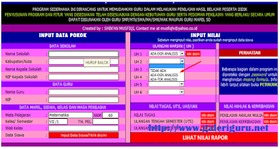 Download Aplikasi Gaya Belajar Siswa Format Excel - Galeri Guru