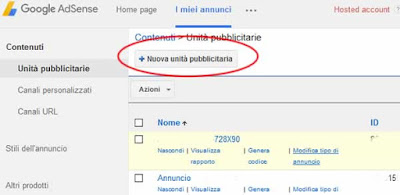 Nuova unità pubblicitaria