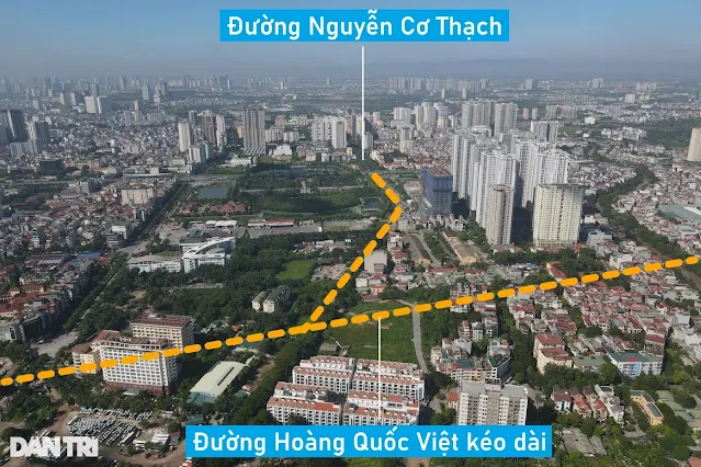 Khu nhà ở Phú Diễn - Giáp mặt đường Hoàng Quốc Việt và Nguyễn Cơ Thạch kéo dài