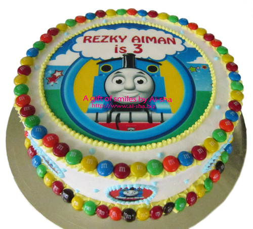 Birthday Cake Edible Image Thomas and Friends