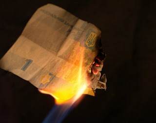 горящие деньги
