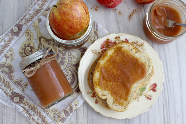 Homemade Apple Butter recipe via A Slice of Brie