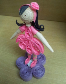 Handmade quilling doll designs - quillingpaperdesigns