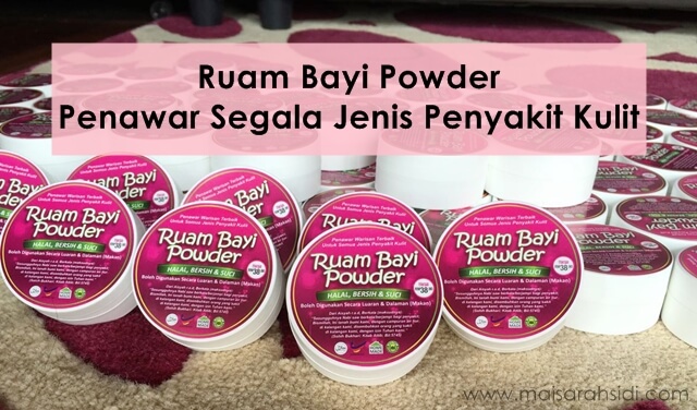 Ruam Bayi Powder Penawar Segala Jenis Penyakit Kulit