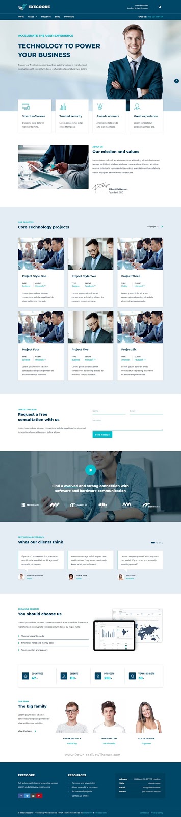 Best Technology And Business Theme 