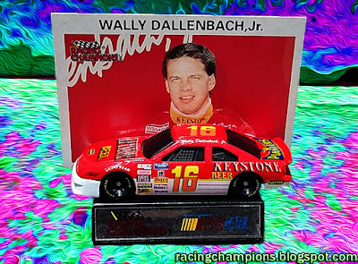 Wally Dallenbach #16 Keystone Beer Racing Champions 1/64 NASCAR diecast blog Roush Racing Planters Kate