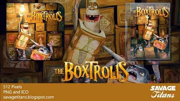 The Boxtrolls (2014) Movie Folder Icon