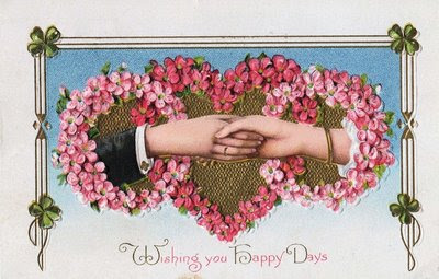 Vintage Valentines Day Clip