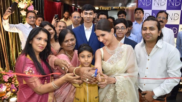 Richa Sharma launches exclusive showroom of Nature's Diamond at Fort Knox, Kolkata