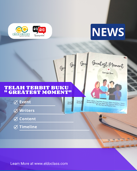 Buku " Greatest Moment : Kisah Luar Biasa" Telah Terbit