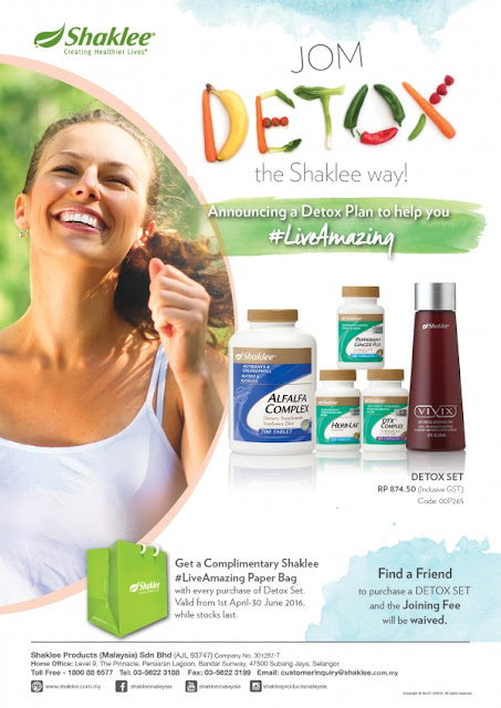 set detox shaklee