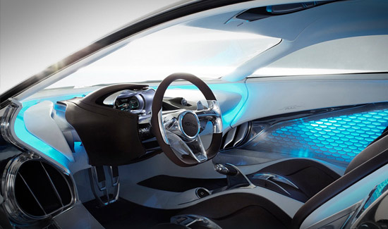 Jaguar's C-X75 Car With Electric Motor