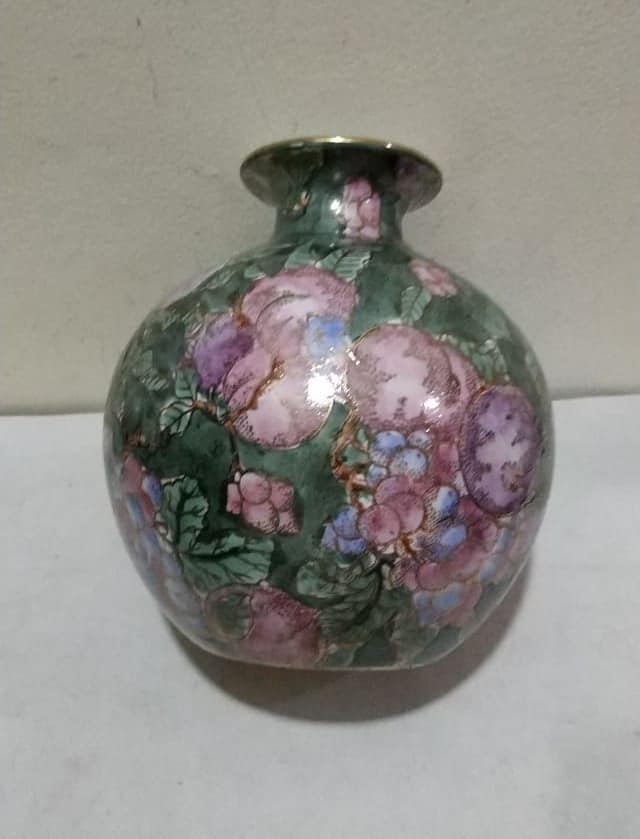 ORIENTAL Vas  Bunga  Keramik Bulat 
