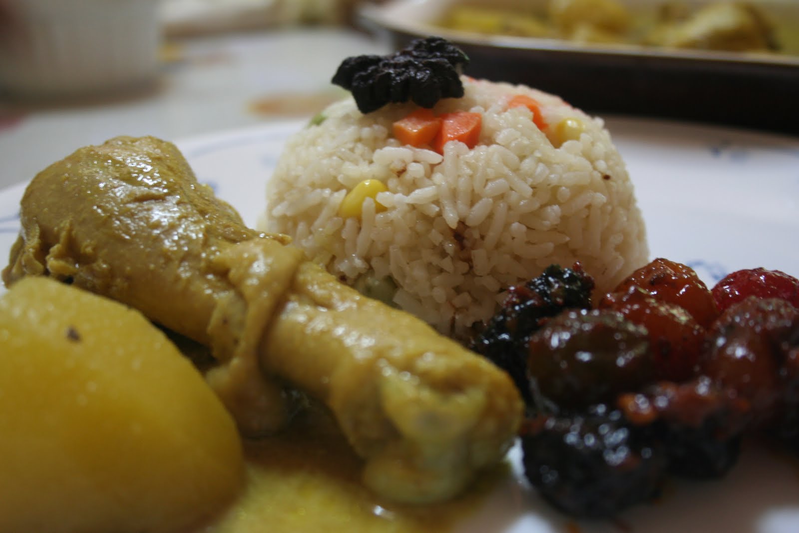 My Kitchen: Nasi Minyak dan kurma ayam