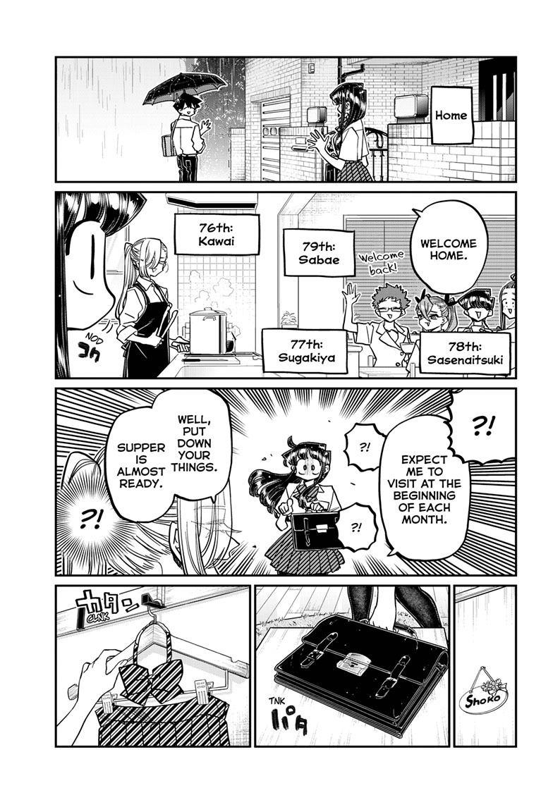 Chapter 416, Komi-san wa Komyushou Desu Wiki