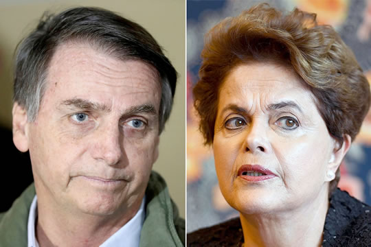 PGR quer arquivamento de ação em que Bolsonaro compara Dilma a cafetina