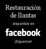 Restauración de llantas en facebook