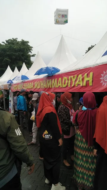 Omset Suara Muhammadiyah Fantastis Selama Buka Bazar Muktamar 48 Muhammadiyah & Aisyiyah di area D'colomadu