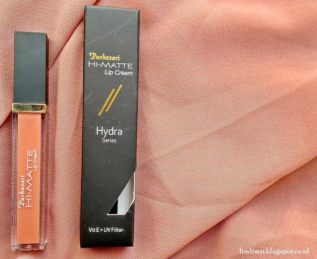 Purbasari Hi-Matte Lip Cream Hydra Series  01 Vinca