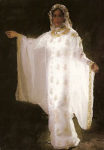Traditional Saudi Arabian Bridal Dress