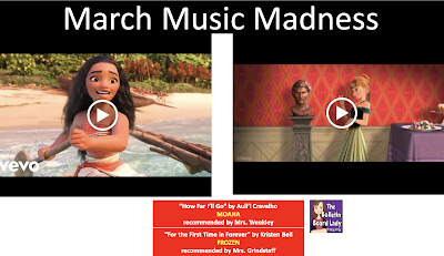 March Music Madness in your music classroom