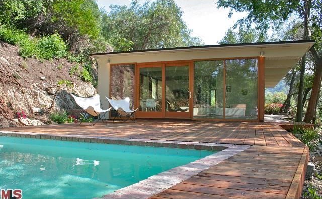 Former Rock Hudson Mid  Century  Modern  Home  by Ralph 