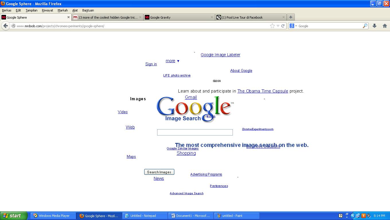 GOOGLE UNIK - Google Sphere  JURNAL Airo