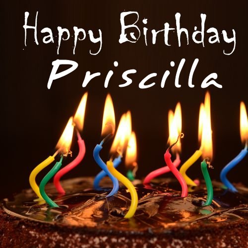 happy birthday priscilla images