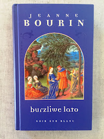 Recenzje #89 - "Burzliwe lato" - okładka książki pt. "Burzliwe lato" - Francuski przy kawie