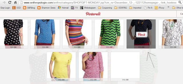 Pin images to Pinterest by clicking on the Pin It button